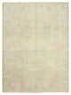 Rug N Carpet - Handwoven Oriental 8' 7" x 11' 7" Soft Beige Oushak Rug