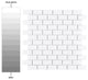 Metro Subway Glossy White Porcelain Floor and Wall Tile