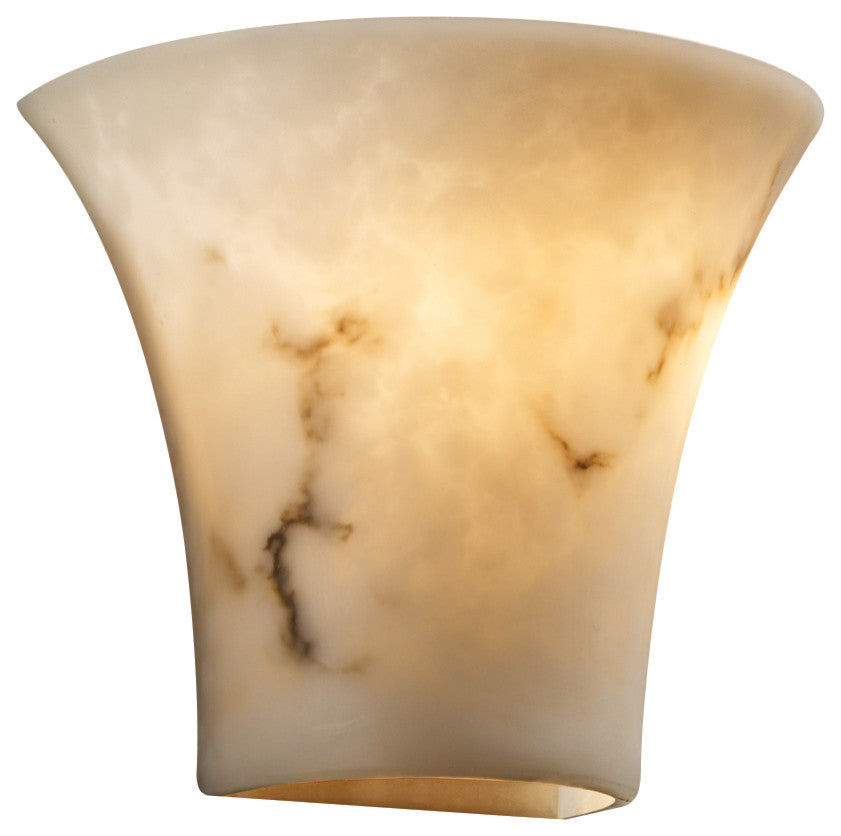Small Round Flared Wall Sconce
