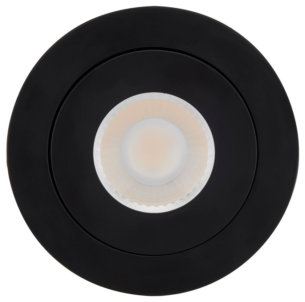 9 Watt - CCT Selectable - LED Direct Wire Downlight - Gimbaled - 4 Inch Round