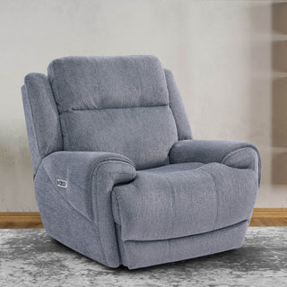 Spartacus Oyster Power Reclining Sofa and Loveseat