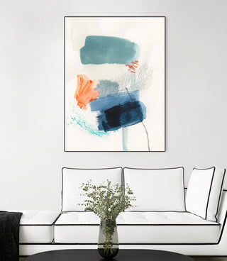 "Lightvessel II" Framed Canvas by Giant Art 24"x32"
