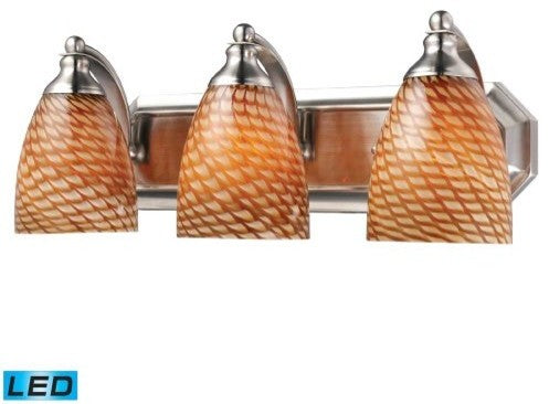 ELK Lighting Bath And Spa 3-Light Vanity Light - 570-3N-C-LED