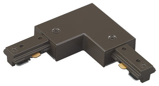 WAC Lighting H Track Right L Connector in Dark Bronze