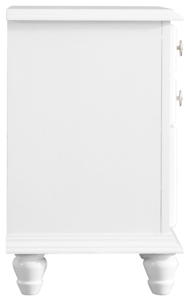 Carson Nightstand, White