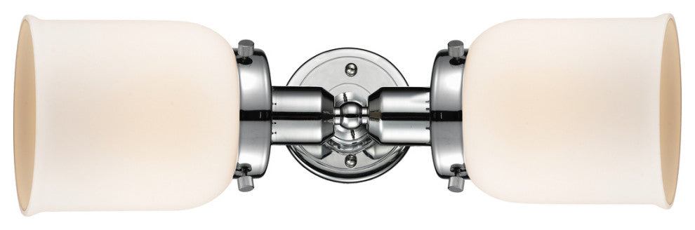 Small Bell 2-Light Bath Vanity-Light Polished Chrome