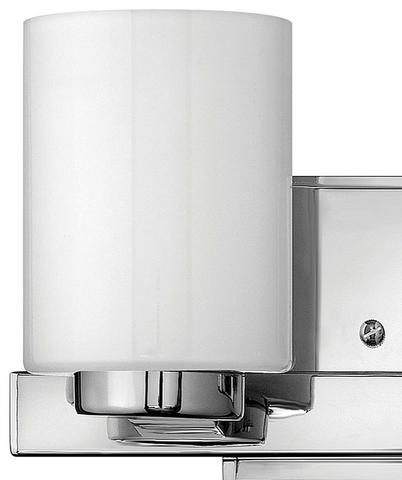 Hinkley Miley Small Two Light Vanity, Chrome
