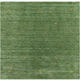 6' Square Handmade Persian Gabbeh Wool Rug - Q15077