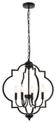Sophie 4-Light Pendant, Black