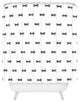 Social Proper Bows Bows Bows Shower Curtain