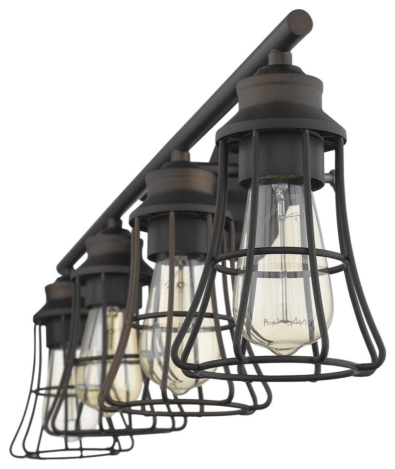 Piers 4-Light Oil-Rubbed Bronze Vanity