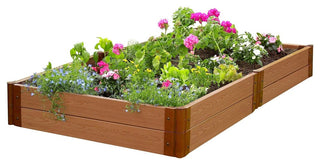 Tool-Free Classic Sienna Raised Garden Bed 4'x8'x11ï¿½, 2ï¿½ profile