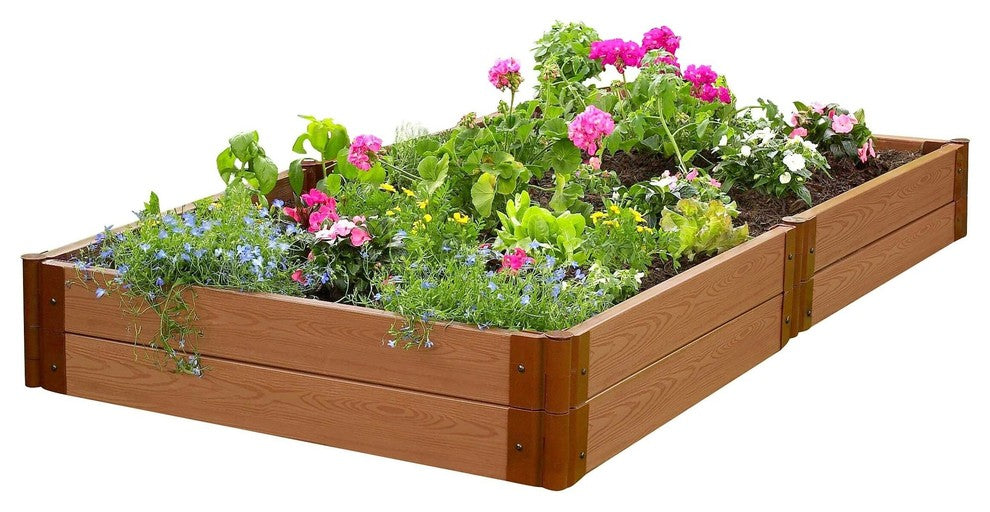 Tool-Free Classic Sienna Raised Garden Bed 4'x8'x11ï¿½, 2ï¿½ profile