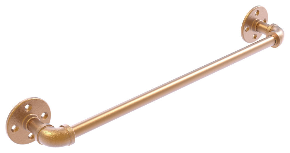 Pipeline Towel Bar, Brushed Bronze, 36"