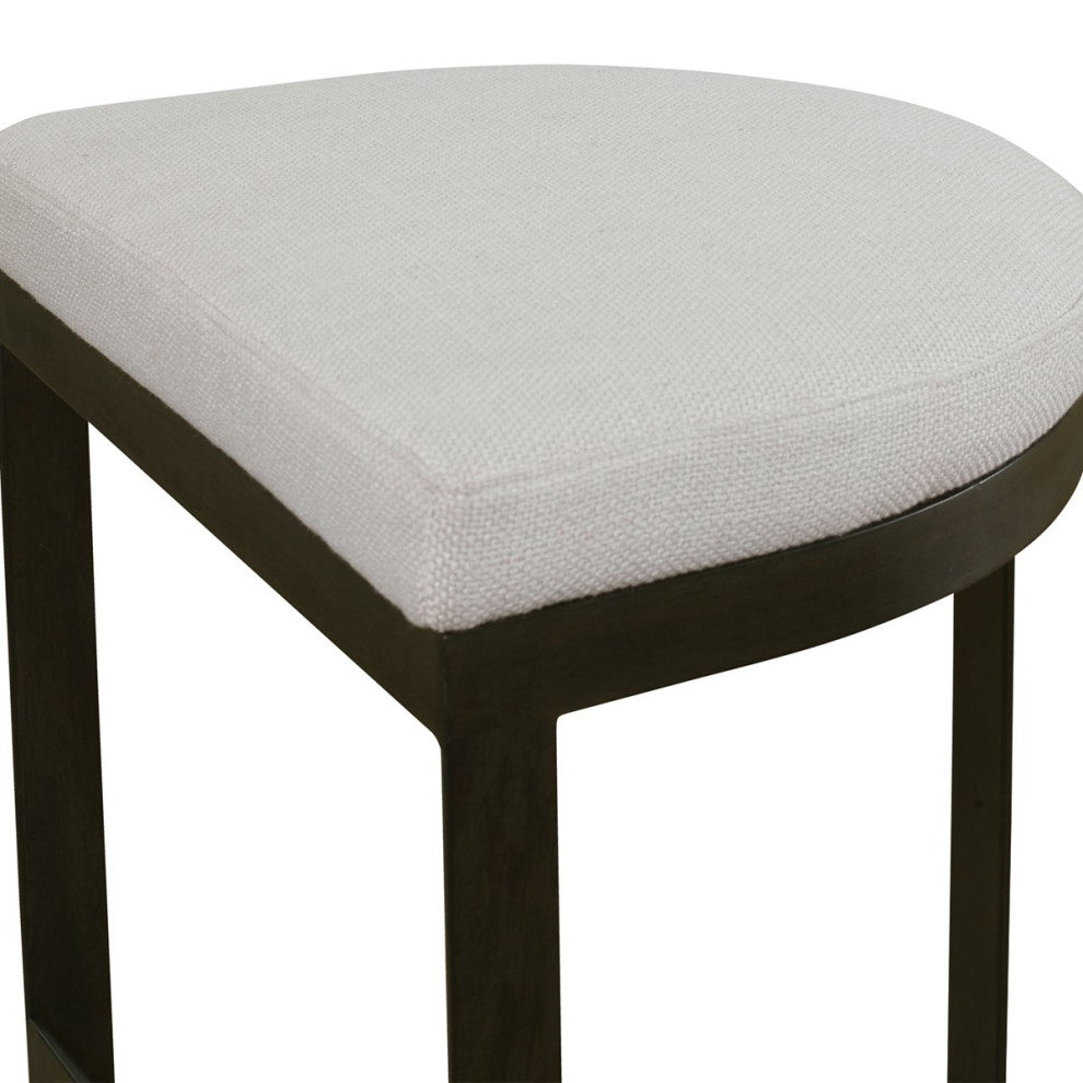 Uttermost Ivanna Black Iron Counter Stool 23591