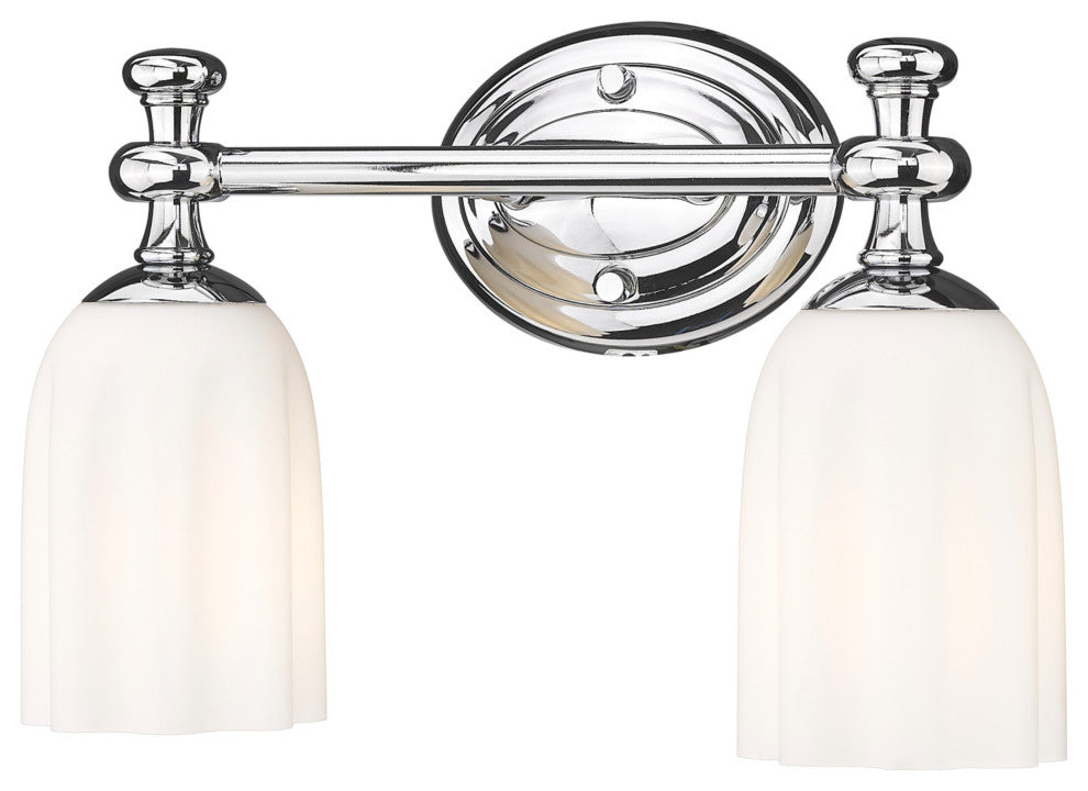 Z-Lite 1102-2V Orion 2 Light 14"W Vanity Light - Chrome