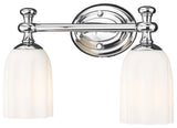 Z-Lite 1102-2V Orion 2 Light 14"W Vanity Light - Chrome