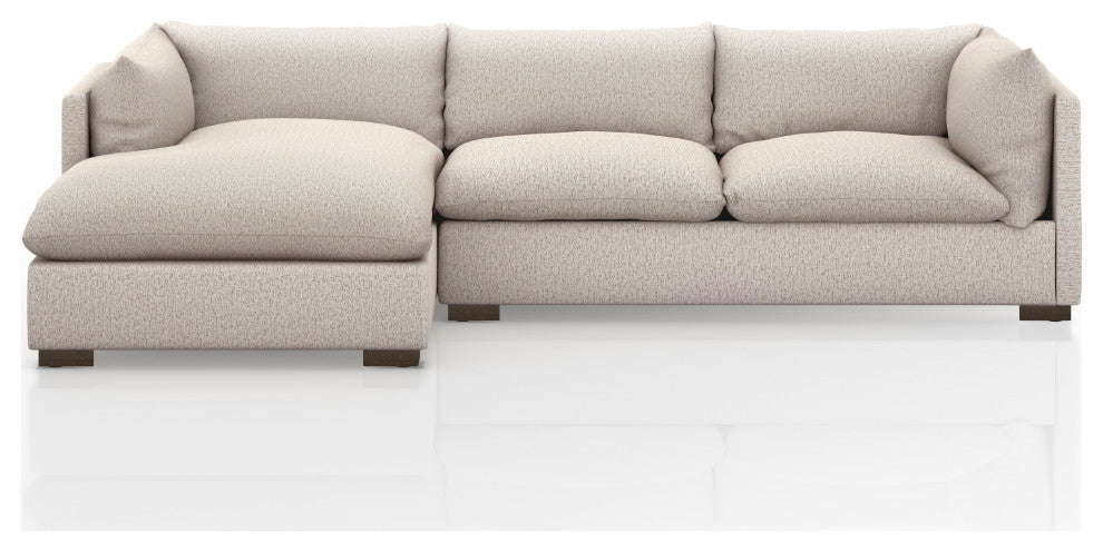Westwood 2pc Laf Sectional-112''-Pebble