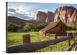 "Gifford Homestead at Capitol Reef National Park" Wrapped Canvas Art Print, 3...