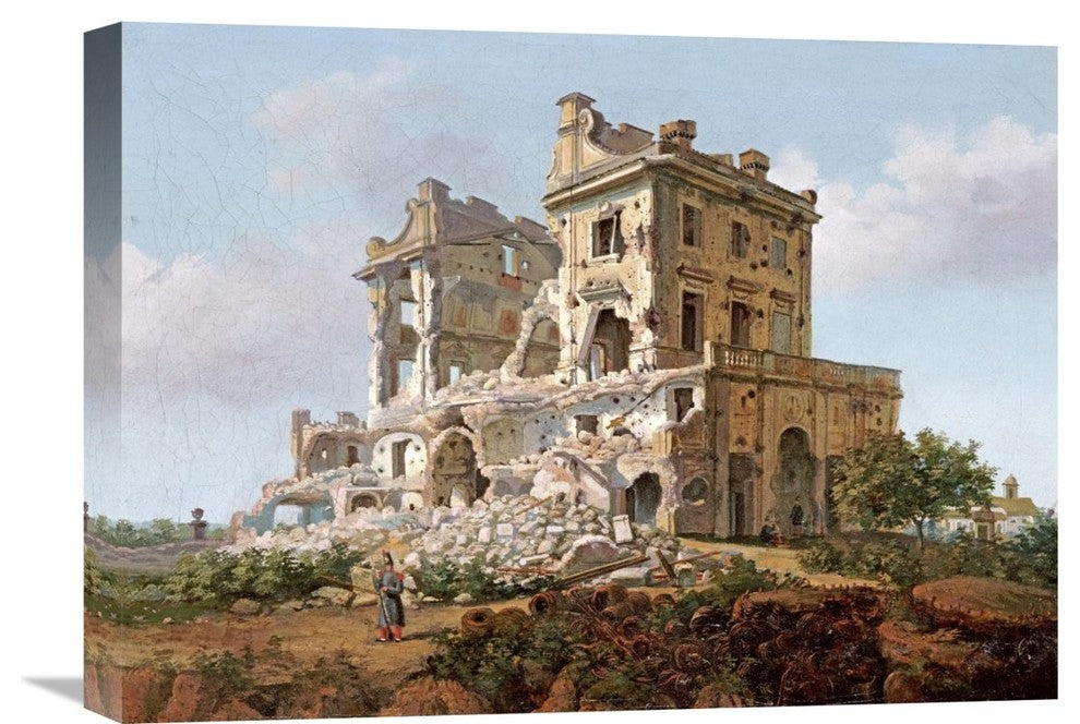 "Villa Del Vascello, Al Gianicolo, Roma" Artwork, 22" x 16"