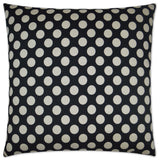 Polka Dots Pillow - Black