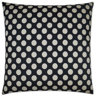 Polka Dots Pillow - Black