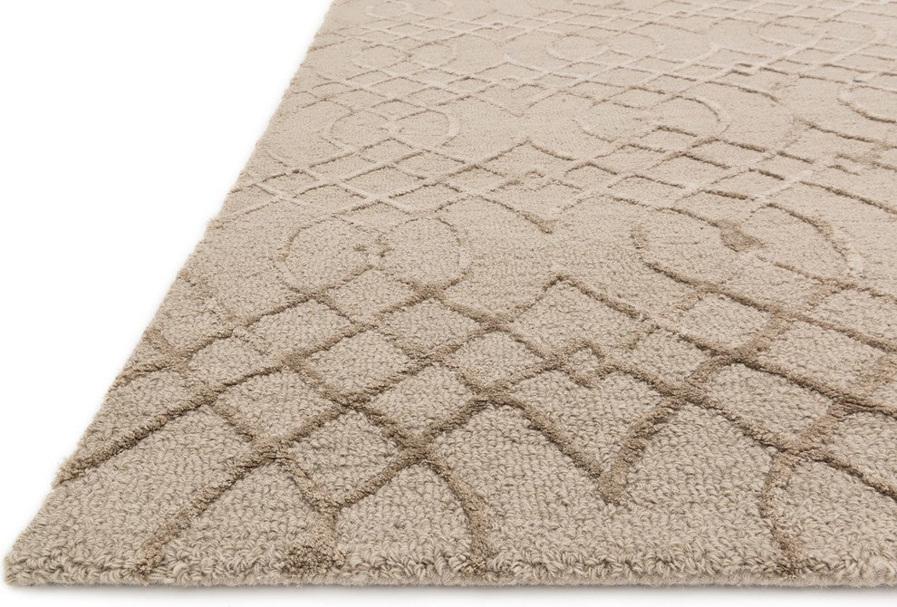 Panache PC-02 Taupe Area Rug, 9'3"x13'