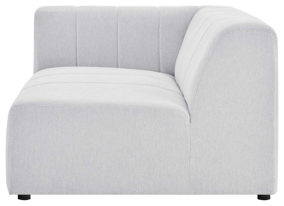Sectional Sofa Set, Fabric, Ivory White, Modern, Living Lounge Hotel Hospitality