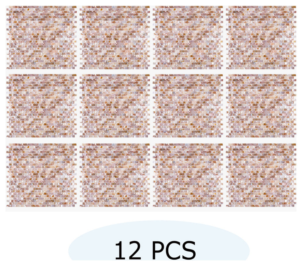 12PCS B03S Home Wall Tiles Mosaic Tile Washroon Kichen Art Decor
