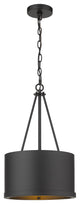 Innovations 383-1S-BK-M383-12-BK-LED 1-Light Mini Pendant, Matte Black
