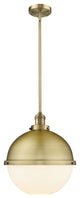 Innovations 201S-BB-HFS-121-BB Hampden 1 Light 12.875" Pendant, Brushed Brass