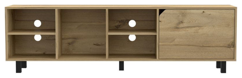 Conquest Tv Stand, Light Oak