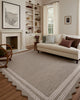 Chris Loves Julia x Loloi Scottie Fog / Ivory 5'-0" x 7'-6" Area Rug