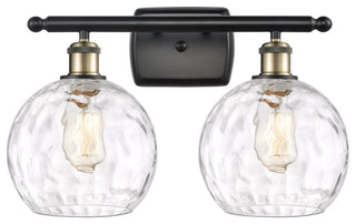 Innovations 516-2W-BAB-G1215-8-LED 2 Light Vanity Light, Black Antique Brass
