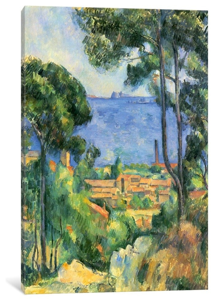 "Forest of Trees" by Paul Cezanne, 40x26x1.5"