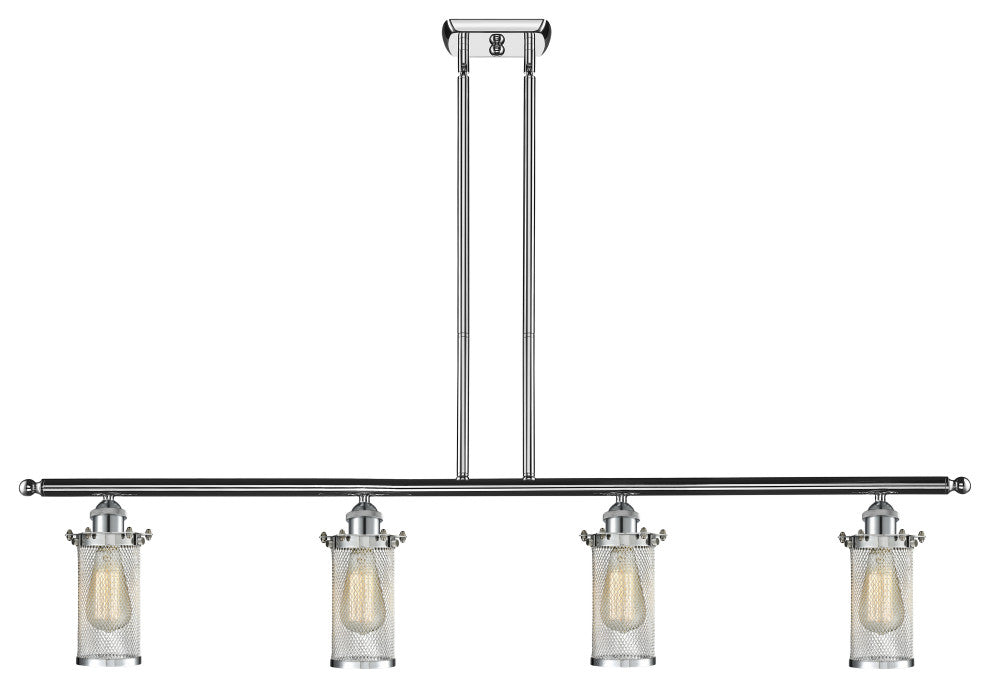 INNOVATIONS LIGHTING 516-4I-PC-220-LED Bleecker 3 Light Island Light