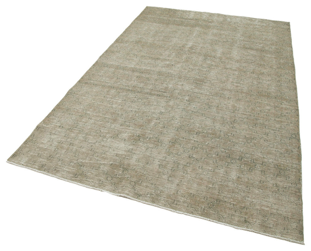 Rug N Carpet - Hand-knotted Anatolian 5' 2'' x 8' 7'' Distressed Area Rug
