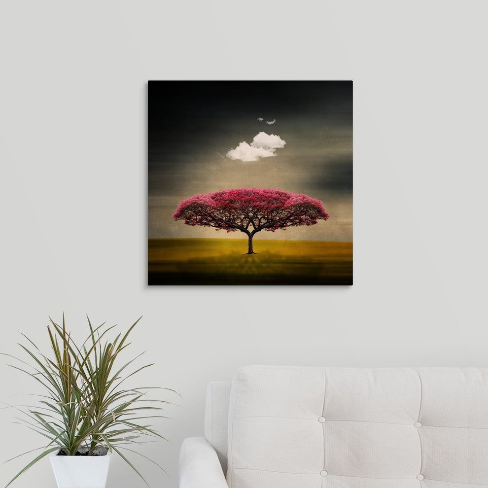 "Medusa Cloud" Wrapped Canvas Art Print, 20"x20"x1.5"