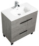 Alma Gill Freestanding Vanity With One Porcelain sink, 32"
