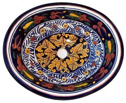 Marigold Ceramic Talavera Sink
