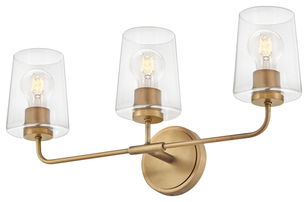 Lark 853453-CL Kline 3 Light 24"W Vanity Light - Chrome