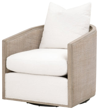 McGuire Swivel Club Chair
