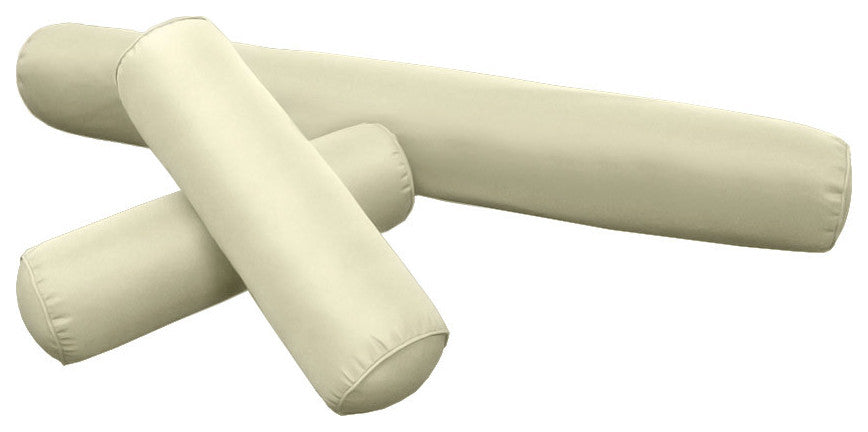 Style6 Twin Size Pipe Trim Bolster Pillow Cushion Outdoor Slip Cover ONLY AD005