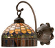 Meyda lighting 18689 8"W Tiffany Candice Wall Sconce