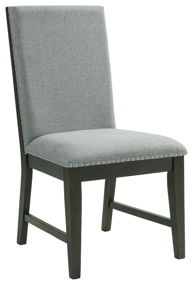 Holden Standard Height Side Chair Set, Gray