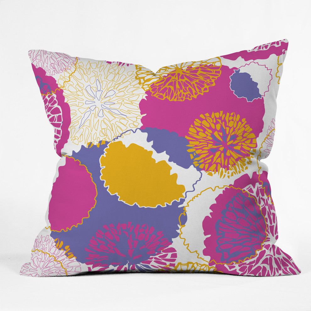 Karen Harris Brandywine Falls Merlot Incarnation Outdoor Throw Pillow
