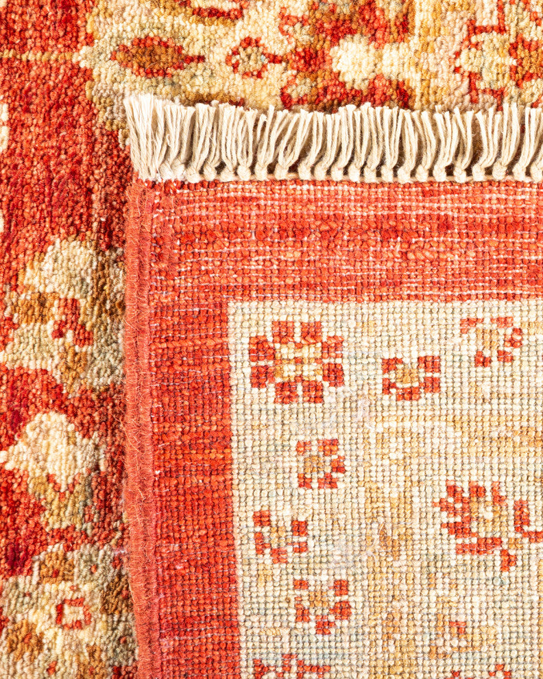 Mogul, One-of-a-Kind Hand-Knotted Area Rug Orange, 8'4"x11'4"