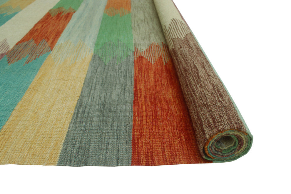 Winchester Kilim Rezzan Red/Beige Rug, 8'6x11'6