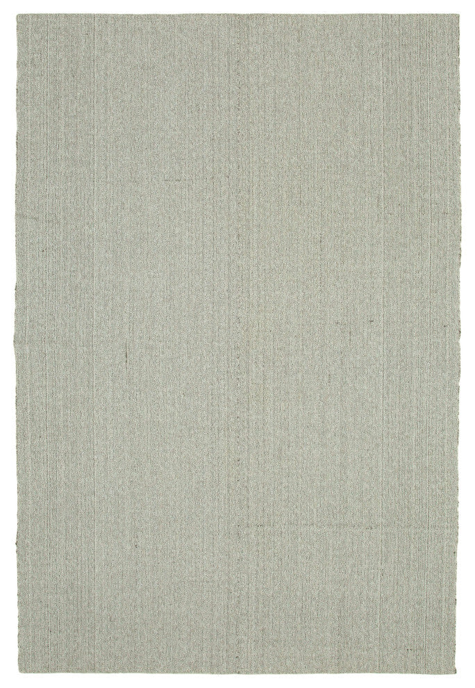 Rug N Carpet - Handmade Turkish 6' 7'' x 10' 5'' Decorative Wool Kilim Rug