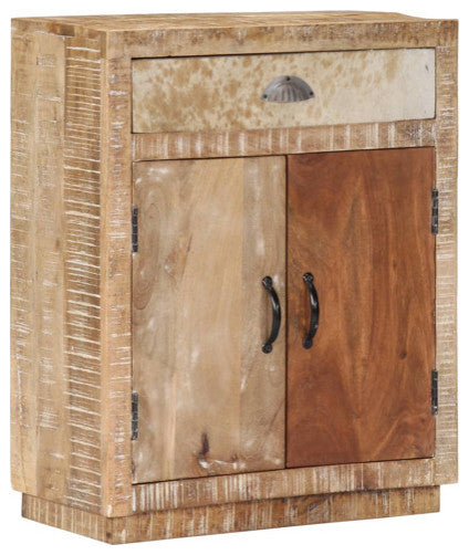 vidaXL Sideboard Buffet Storage Side Cabinet for Living Room Solid Wood Mango